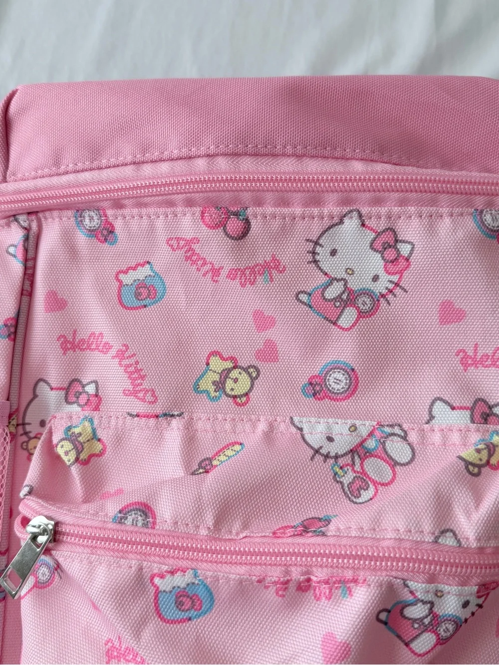 New Sanrio Hello Kitty Backpack Rucksack “Pop Kitty “ Pink Lightweight 12x9x5